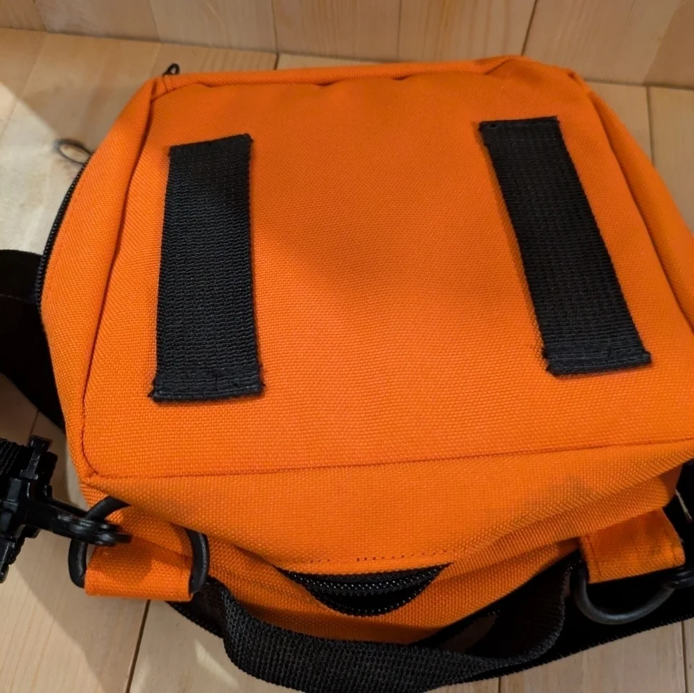 GAP Orange and Black Men's Bag CD holder